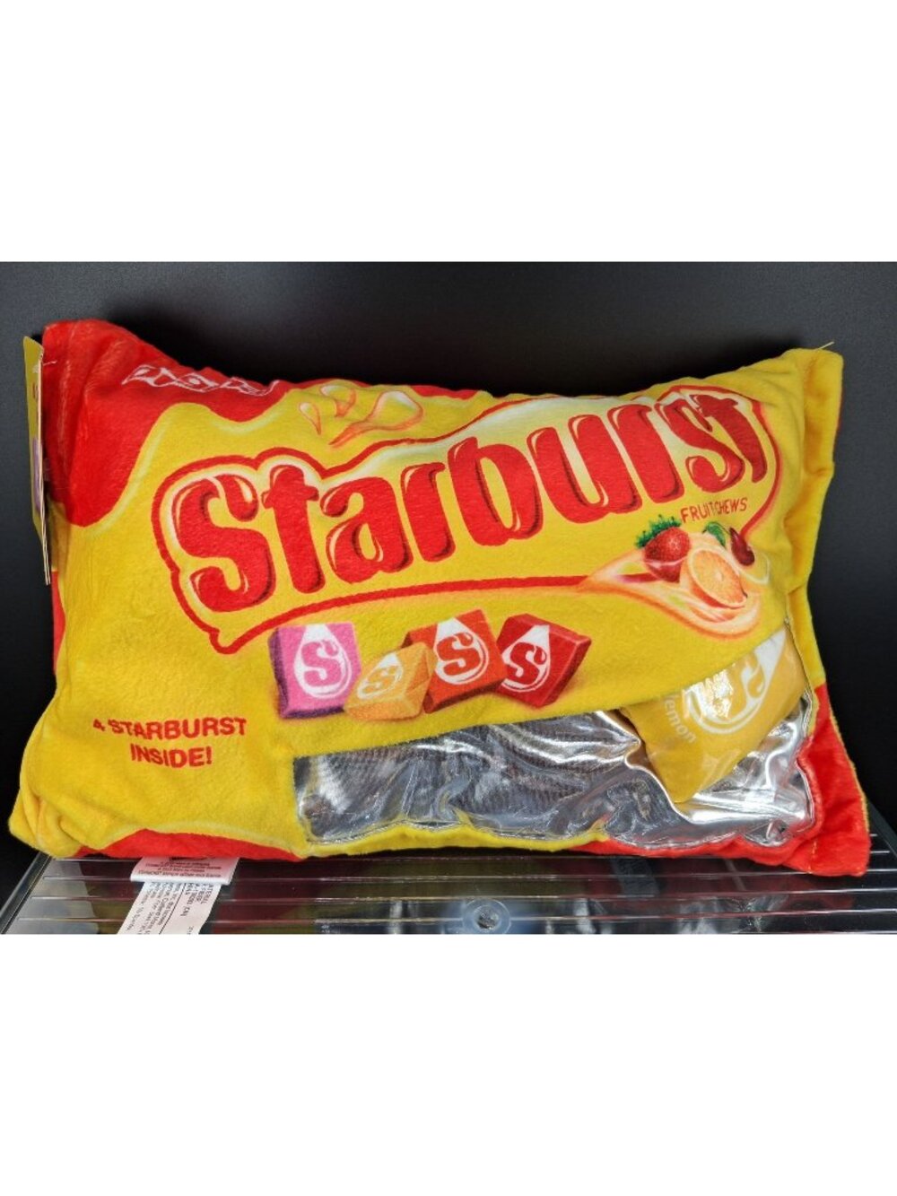 Starburst Fruit Chews Plush Pillow With 4 Mini Pillows Inside